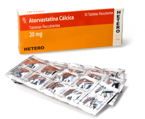 Atorvastatina Cálcica 20 mg, Tabletas Recubiertas