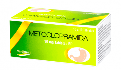 Metoclopramida 10 mg, Tabletas BP