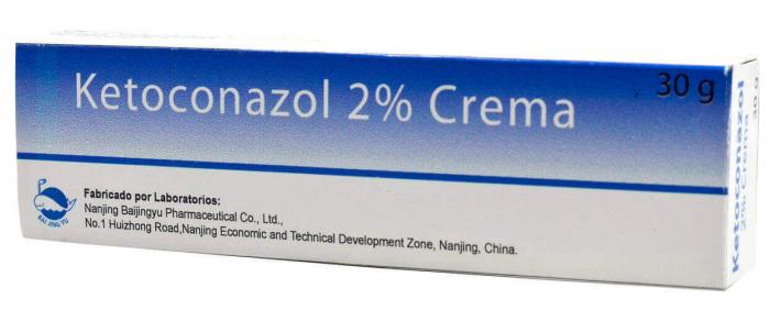Ketoconazol 2%, Crema