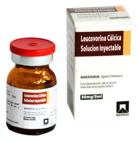 Leucovorina Cálcica 50 mg/5 ml, Solución Inyectable