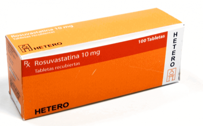 Rosuvastatina Cálcica 10 mg, Tabletas Recubiertas