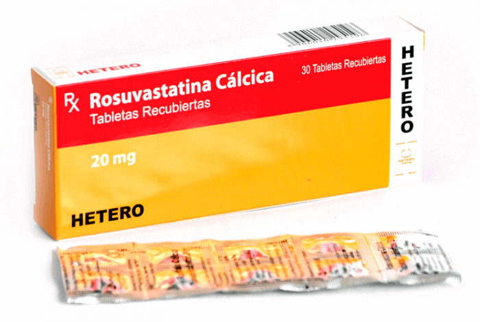 Rosuvastatina Cálcica 20 mg, Tabletas Recubiertas